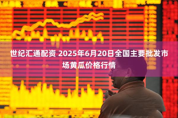 世纪汇通配资 2025年6月20日全国主要批发市场黄瓜价格行情